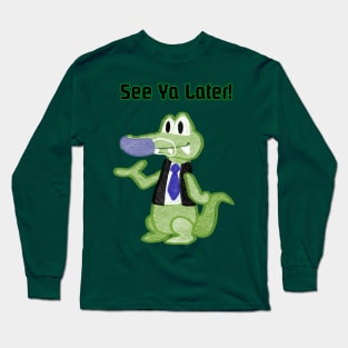 Masked Alligator Long Sleeve T-Shirt
